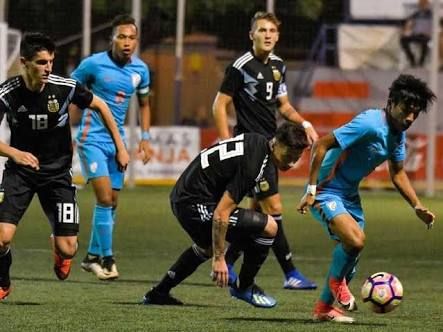 लगेच बघून घ्या! भारतानं अर्जेंटिनाला फुटबॉलमध्ये हरवलंय!