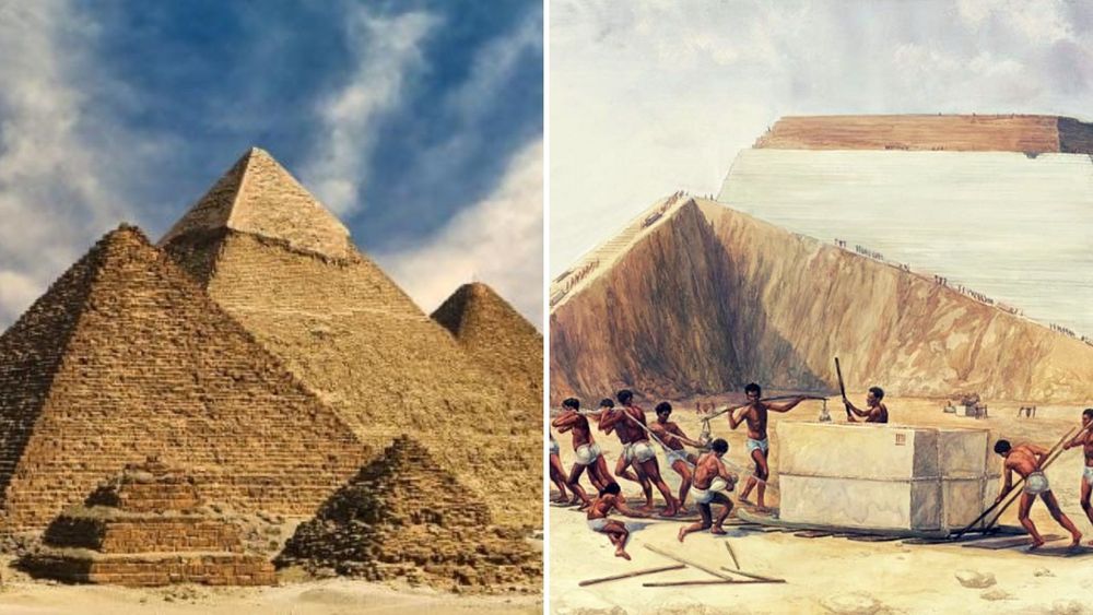 पिरॅमिड्स बांधायला ६० लाख टन दगड आणले तरी कसे ? विज्ञानाने उलगडलय रहस्य !!