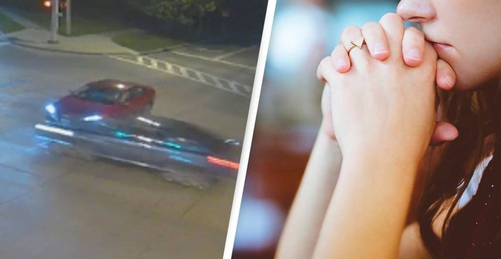 स्वतःची श्रद्धा तपासण्यासाठी या बाईनी धावती कार देवाच्या भरवशावर सोडली? व्हिडीओ पाहा!!