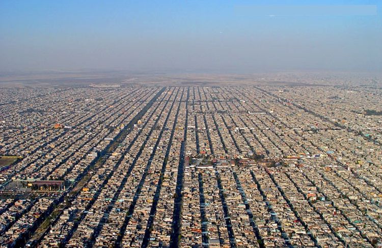 ४. नेझा-चाल्को-इट्झा, मेक्सिको