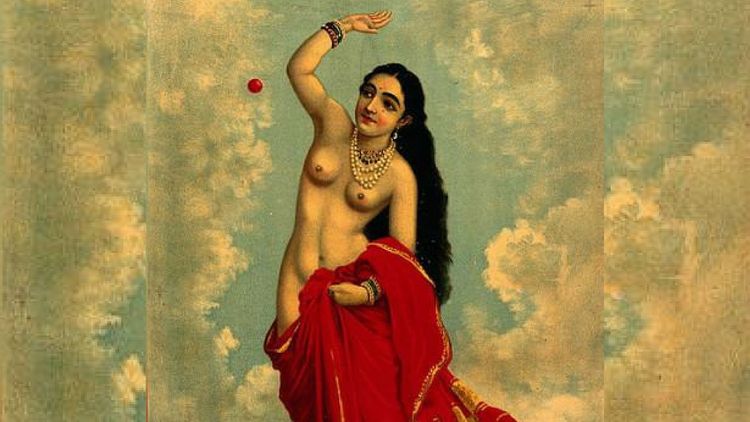 राजा रवी वर्मा यांचं हे चित्र विकलं गेलंय तब्बल एवढ्या मोठ्या किमतीला !!