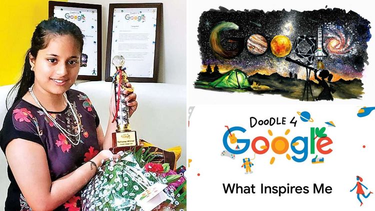 बालदिनाचं गुगल डूडल कसं बनलं?  वाचा या स्पर्धेबद्दल आणि ती जिंकणाऱ्या या मराठी मुलीबद्दल!!