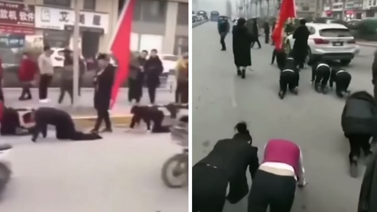 व्हिडीओ ऑफ दि डे : टार्गेट पूर्ण नाही केलं तर चीनमध्ये मिळते ही शिक्षा!!