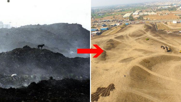 ६ महिन्यात तब्बल १३ लाख टन कचऱ्याची विल्हेवाट...इंदूर डम्पिंग ग्राउंडवर उभारणार जंगल !!