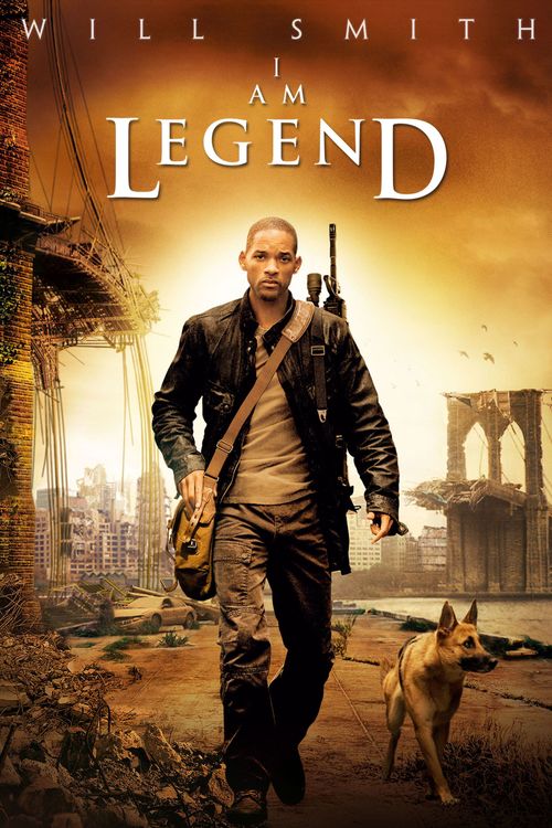 २) आय ॲम लीजंड  (I Am Legend) - साल २००७