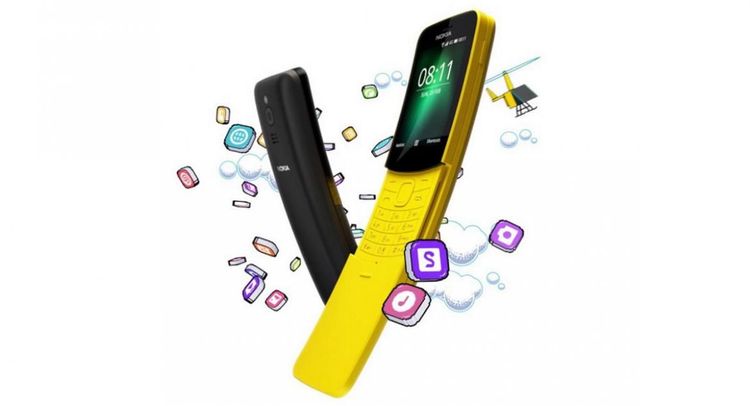 नोकिया 8110 बनाना फोन 