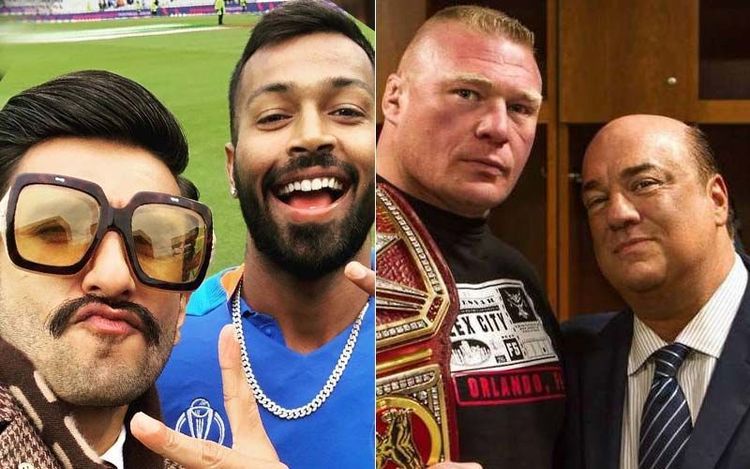 रणवीर सिंगने घेतलाय डब्ल्यूडब्ल्यूईच्या ब्रॉक लेसनरसोबत पंगा.  वाचा काय आहे हे प्रकरण? 