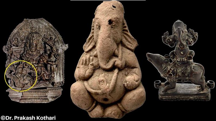 बोभाटा स्पेशल : जगातल्या सर्वात जुन्या २०००वर्षांपूर्वीच्या गणेशमूर्तीसोबत पाहा अनेक प्राचीन गणपतीशिल्पे!!