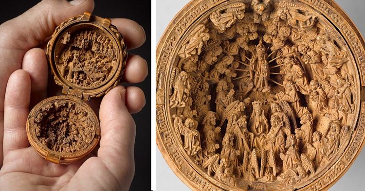 ही लाकडात कोरलेली चित्रं समजून घेण्यासाठी चक्क 'एक्स-रे'चा वापर केला जातोय ??