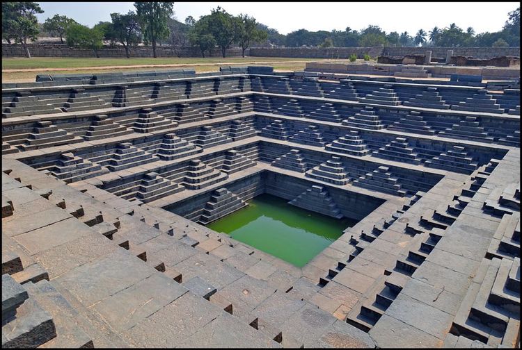 ५. हम्पीची पुष्करणी, कर्नाटक