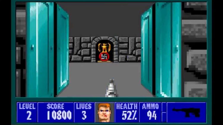 ३.  वुल्फेनस्टाईन ३डी (Wolfenstein 3D)