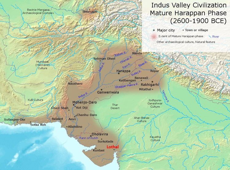 लोथल येथील गोदी!