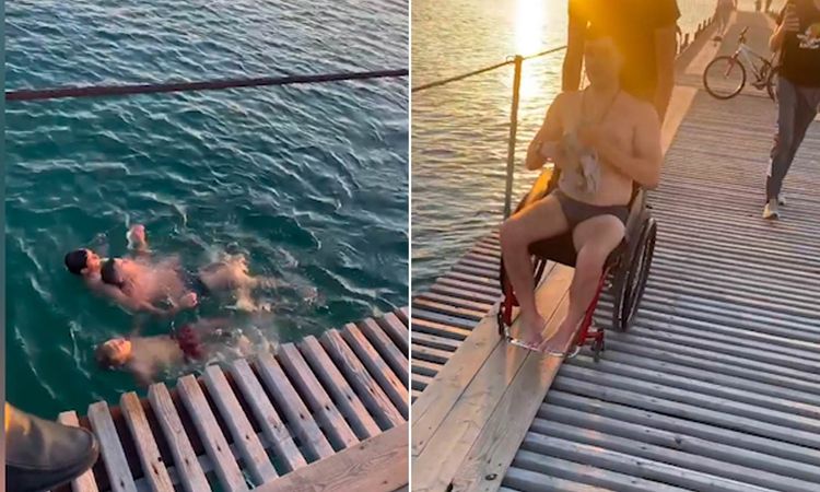 व्हिडीओ ऑफ दि डे : १३ वर्षापूर्वी ज्या ठिकाणी त्याच्यासोबत दुर्घटना घडली त्याच जागी त्याने दोघांचा जीव वाचवला!!