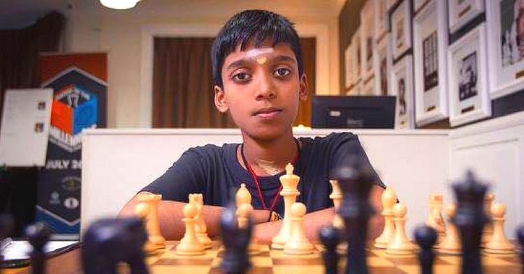 १. रमेशबाबू प्रग्नानंधा