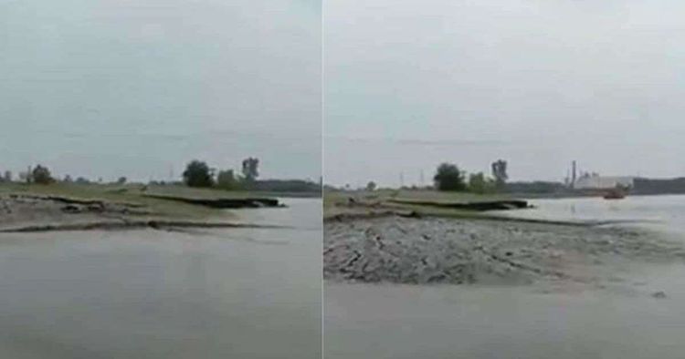 हरयाणात चक्क रस्ता वर येतोय? हा व्हायरल व्हिडीओ एकदा पाहाच!!