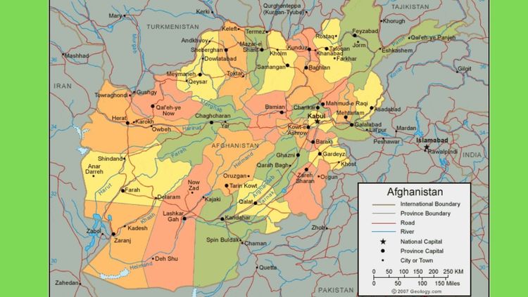 डेंजर देश -अफगाणिस्तान