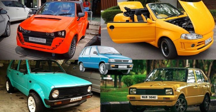 कन्व्हर्टिबल, पीक अप, ओपन टॉप मारुती ८०० ची हि भन्नाट १० रूपं तुम्ही नक्कीच पाहिली नसणार