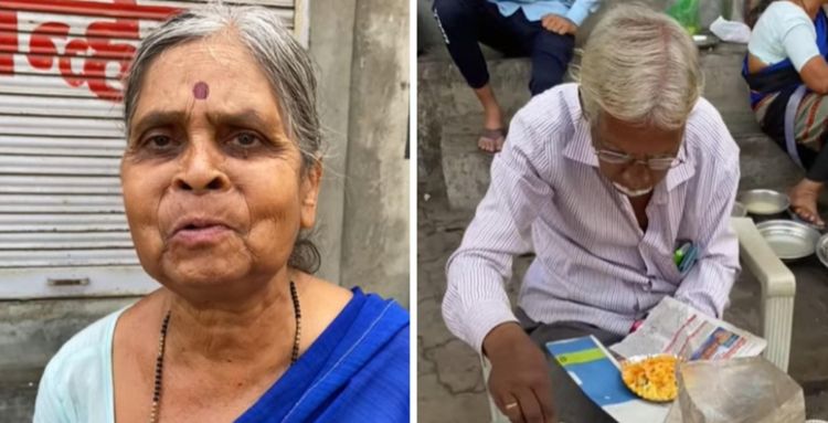 उपजिविकेसाठी तर्री-पोहे विकणारे नागपूरचे वृद्ध जोडपे!! यांच्या चेहऱ्यावरचा आनंदही पाहा!!