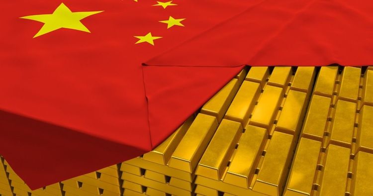 ६. चीन : १९४८.३ टन सोने