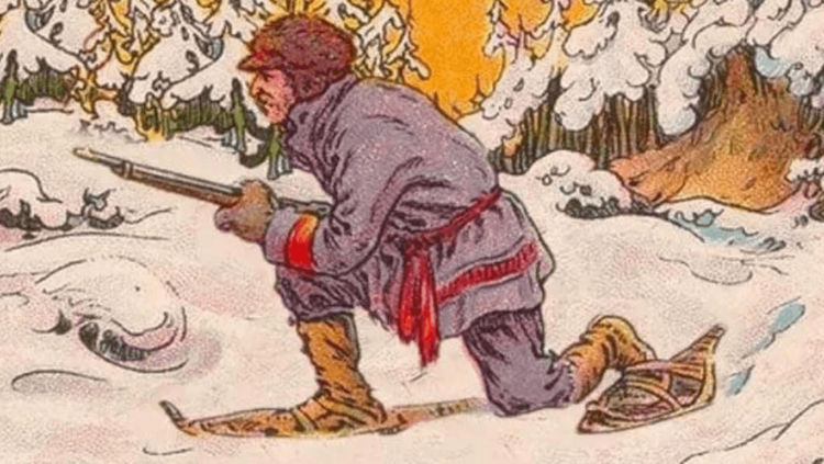 या जुन्या चित्रात तुम्हांला अस्वल सापडतं का पाहा!! बऱ्याचजणांना हे जमलं नाहीय बरं..