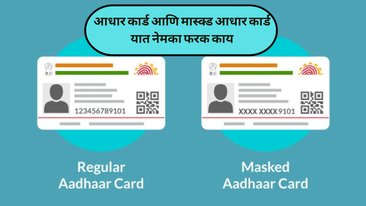 माक्स्ड आधार म्हणजे काय? कसे डाऊनलोड करावे हे ही इथे जाणून घ्या..