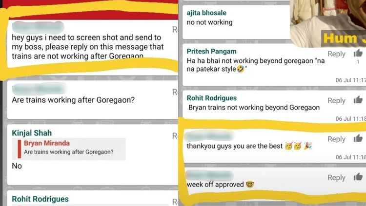 एकमेकांच्या मदतीसाठी धावून जाणाऱ्या मुंबईकरांचा नवा किस्सा!!