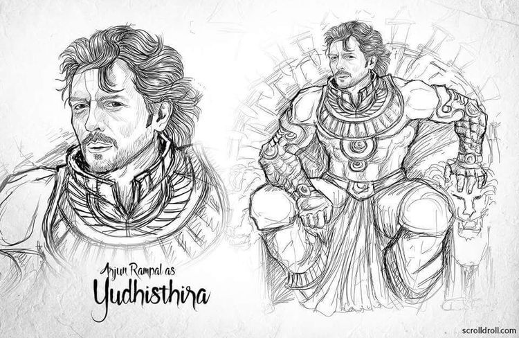 अर्जुन रामपाल : जेष्ठ पांडव युधिष्ठिर