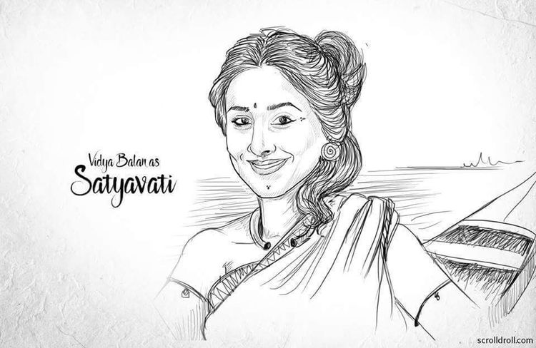 विद्या बालन : कौरव पांडवांची पणजी सत्यवती