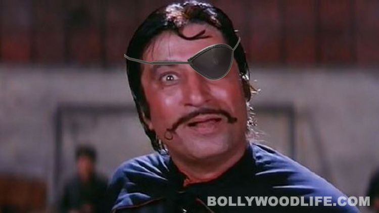 हिंदीतले व्हिलन एका डोळ्यावर पट्टी का बांधायचे ?...वाचा यामागचं कारण !!!