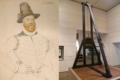 जेम्स डग्लस - याचा मृत्यू "स्कॉटिश मेडन" नावाच्या त्याने शोधलेल्या शिरच्छेदाच्या यंत्राने झाला.