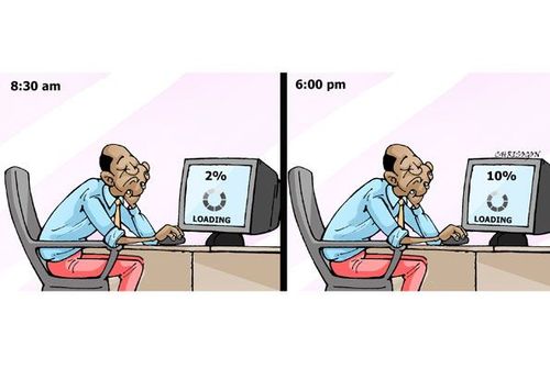 २.	loading... loading...स्लो इंटरनेट