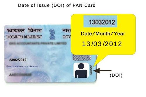 ५. पॅन कार्डवर असलेली ती विशिष्ट तारीख