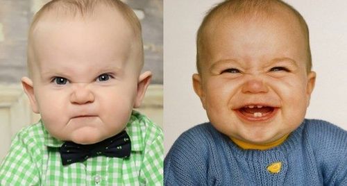 10) राग आल्यावर हसणे...