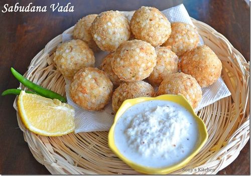 साबुदाणा वडे