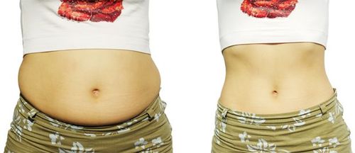 पोटाचा घेर कमी होतो