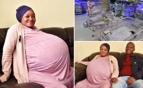 आफ्रिकेतील या महिलेने चार पाच नाही तर एकाचवेळी १० मुलांना जन्म दिलाय...