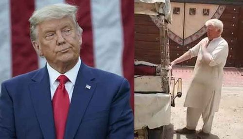 ट्रम्प तात्या पाकिस्तानात कुल्फी विकतायत? हा व्हायरल व्हिडीओ पाहिला का?