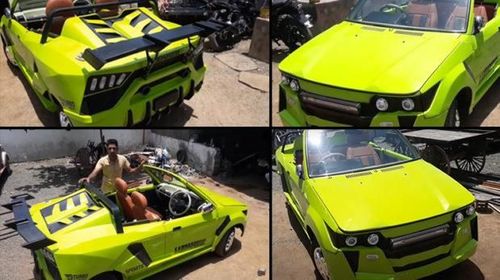 मारुती सुझुकी ८०० ची लॅंबोर्गीनी कशी झाली? या भारतीयाने केलेला हा जुगाड पाहायलाच हवा!!