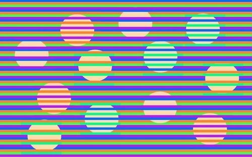 २०. या फोटोमधील वर्तुळांचा रंग ओळखा!