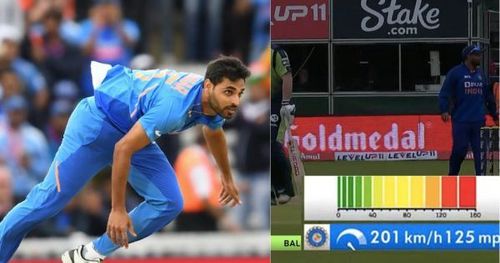 "कोण शोएब अख्तर, उमरान मलिक? भुवीने टाकलाय वेगवान चेंडू..२०८ किमीचा चेंडू टाकल्यानंतर चाहत्यांनी दिल्या भन्नाट प्रतिक्रीया...